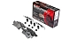 Передние керамические колодки Evolution Sport Z23 для Jeep Grand Cherokee IV (WK, WK2), Mercedes-Benz GL-Класс (X166), GLE (W166), GLE Coupe (C292), GLS (X166), M-Класс (W166)
