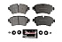 Задние керамические колодки Evolution Sport Z23 для Audi A4 (B9), A5 (F5), A6 (C8), A7 (4K), A8 (D4/D5), Q5 (FY), Q7 (4M), Volkswagen Touareg III