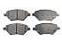 Передние керамические колодки Evolution PLUS Z17