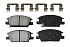 Передние керамические колодки Evolution PLUS Z17