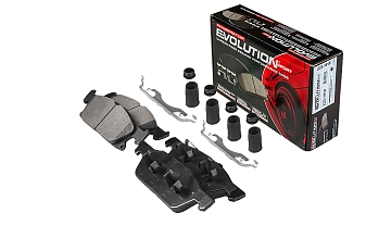 Передние керамические колодки Evolution Sport Z23 для Changan CS95, Ford Focus IV, Galaxy III, Kuga III, S-MAX II