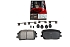 Передние керамические колодки Evolution Sport Z23 для Hyundai Palisade I, Santa Fe IV, Kia Sorento III Prime
