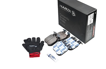 Передние керамические колодки Hardi Z17 Dual-Grip by Powerstop для Rolls-Royce CULLINAN RR31