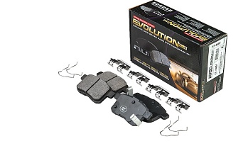 Задние керамические колодки Evolution PLUS Z17 для Acura TSX CU2