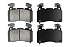 Передние керамические колодки Evolution Sport Z23 для Cadillac CT6, CTS, Chevrolet Camaro, Opel Insignia, Tesla Model S
