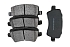 Задние керамические колодки Evolution Sport Z23 для Ford Galaxy II, S-MAX I, Land Rover Freelander II, Volvo S60 II, S80 II, V60 I, V70 III, XC70 II