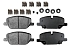 Передние керамические колодки Evolution Sport Z23 для Cadillac CT5, XT4, Chevrolet Camaro, Equinox, Opel Insignia