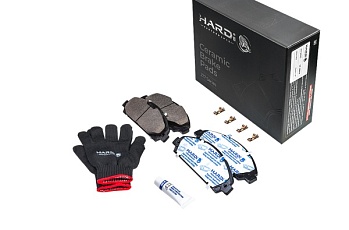 Передние керамические колодки Hardi Z17 Dual-Grip by Powerstop для Ford MUSTANG ZG