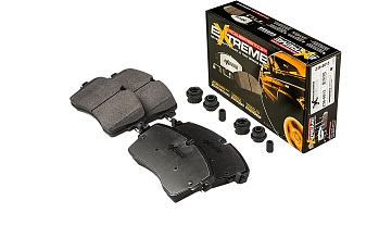 Передние керамические колодки Extreme Truck & Tow Z36 для Jaguar E-Pace, Land Rover Discovery Sport, Range Rover Evoque