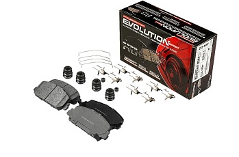 Передние керамические колодки Evolution Sport Z23 для Honda E:NP2 RM8 (GAC)