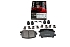 Задние керамические колодки Evolution Sport Z23 для Acura MDX, ZDX, Chevrolet Trailblazer, Honda Odyssey, Pilot