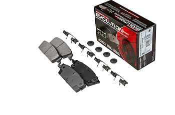 Задние керамические колодки Evolution Sport Z23 для Cadillac Escalade, Chevrolet Tahoe