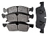 Передние керамические колодки Evolution Sport Z23 для Jeep Grand Cherokee IV (WK, WK2), Mercedes-Benz GL-Класс (X166), GLE (W166), GLE Coupe (C292), GLS (X166), M-Класс (W166)