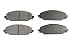 Передние керамические колодки Evolution PLUS Z17