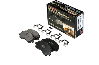 Передние керамические колодки Evolution PLUS Z17 для Citroen C3 Aircross, C4 Aircross, Dodge Caliber, Jeep Compass, Patriot, Mitsubishi ASX, Eclipse, Lancer, Outlander, Peugeot 4008
