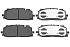 Передние керамические колодки Evolution Sport Z23 для Audi A3 (8Y), A4 (B9), A5 (F5), A6 (C8), A7 (4K), A8 (D5), Q3 (F3), Q5 (FY), Q7 (4M), Q8, Volkswagen Touareg III