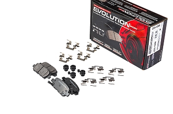 Задние керамические колодки Evolution Sport Z23 для Infiniti EX, FX, JX, M 37, Q50, Q60, Q70, QX50, QX70, Nissan Juke, Maxima, Skyline, Teana