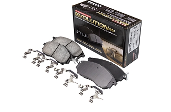 Передние керамические колодки Evolution PLUS Z17 для Infiniti EX, Q60, Q70, QX50, Nissan Murano (Z51), Pathfinder (R51)