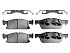 Передние керамические колодки Evolution PLUS Z17 для Aito M7, Changan CS95, Ford Edge II, Focus IV, Galaxy III, Kuga III, S-MAX II