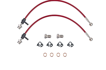 Тормозные армированные шланги HARDi передние Lexus RX 3/Lexus RX 4/ Toyota Highlander GSU40/45