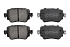Задние керамические колодки Evolution PLUS Z17 для Audi A1, Q3, SEAT Leon, Skoda Octavia, Volkswagen Passat