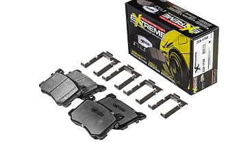 Передние керамические колодки Extreme Street Performance Z26 для Kia QUORIS DH11