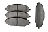 Передние керамические колодки Evolution PLUS Z17