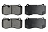 Передние керамические колодки Evolution Sport Z23 для Chrysler 300C, Dodge Challenger, Charger, Jeep Grand Cherokee, Mercedes-Benz CLS, E-Класс, S-Класс, SL-Класс