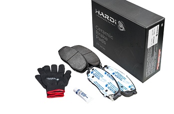 Передние керамические колодки Hardi Z17 Dual-Grip by Powerstop для Voyah Free _