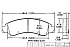 Передние керамические колодки Evolution PLUS Z17 для Cadillac Escalade III/IV, Chevrolet Tahoe III/IV