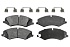 Передние керамические колодки Evolution PLUS Z17 для Land Rover Defender, Discovery, Discovery Sport, Range Rover, Range Rover Evoque, Range Rover Sport