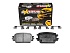 Передние керамические колодки Extreme Truck & Tow Z36 для Genesis G80, GV70, Hyundai Santa Fe, Kia Sorento