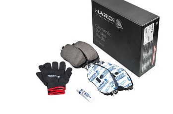 Передние керамические колодки Hardi Z17 Dual-Grip by Powerstop для Audi Q3 G2G (FAW)