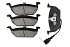 Передние керамические колодки Evolution Sport Z23 для Audi A3, SEAT Leon, Skoda Octavia, Volkswagen Golf