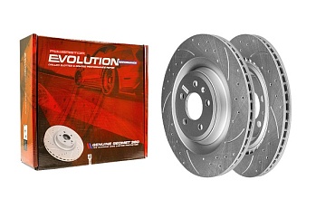 Задний тормозной диск Evolution с перфорацией и насечками, в покрытии GEOMET для Audi S8 4HCSSA