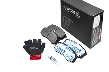 Задние керамические колодки Hardi Z17 Dual-Grip by Powerstop для Toyota 4 RUNNER RN60LV-