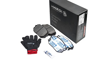 Передние керамические колодки Hardi Z17 Dual-Grip by Powerstop для Kia SPORTAGE PTW22 US LONG