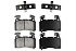 Передние керамические колодки Evolution Sport Z23 для Cadillac CT6, CTS, Chevrolet Camaro, Opel Insignia, Tesla Model S