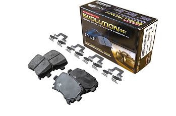 Задние керамические колодки Evolution PLUS Z17 для Audi A1, A3, A4, SEAT Leon, Skoda Octavia, Rapid, Superb, Yeti, Volkswagen Golf, Jetta, Scirocco