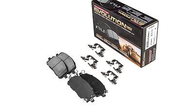 Передние керамические колодки Evolution PLUS Z17 для Infiniti QX60, Mitsubishi Outlander, Nissan Pathfinder, Qashqai, X-Trail