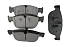 Передние керамические колодки Evolution Sport Z23 для Volvo S60, S90, V60, V90, XC40, XC60, XC90