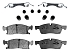 Передние керамические колодки Evolution Sport Z23 для Jeep Grand Cherokee IV (WK, WK2), Mercedes-Benz GL-Класс (X166), GLE (W166), GLE Coupe (C292), GLS (X166), M-Класс (W166)