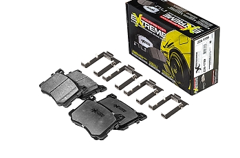 Передние керамические колодки Extreme Street Performance Z26 для Genesis G80 2016-2020, Kia K9 2011-2018