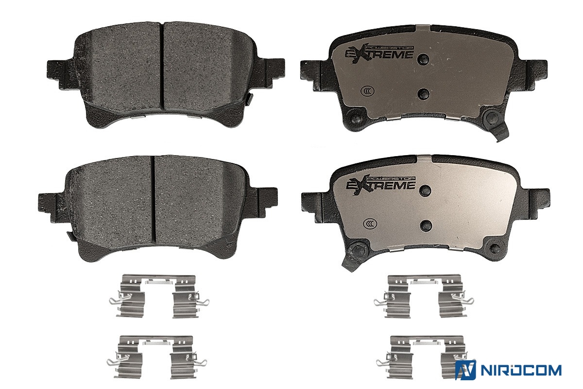 Задние керамические колодки Extreme Truck & Tow Z36 для Jeep Wrangler