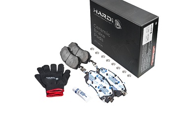 Передние керамические колодки Hardi Z17 Dual-Grip by Powerstop для LiXiang Li Auto One _