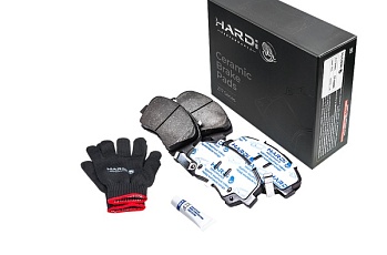 Передние керамические колодки Hardi Z17 Dual-Grip by Powerstop для Kia STONIC AU19