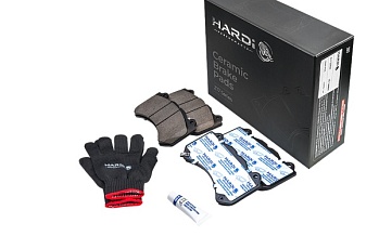 Передние керамические колодки Hardi Z17 Dual-Grip by Powerstop для Jeep GRAND CHEROKEE WK_X74