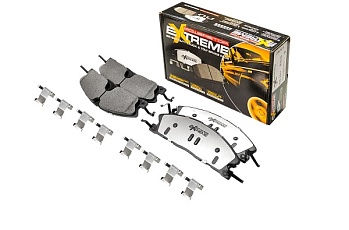 Передние керамические колодки Extreme Truck & Tow Z36 для Lincoln MKS LE