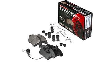 Передние керамические колодки Evolution Sport Z23 для Audi, Citroen, Opel, Peugeot, SEAT, Skoda, Volkswagen