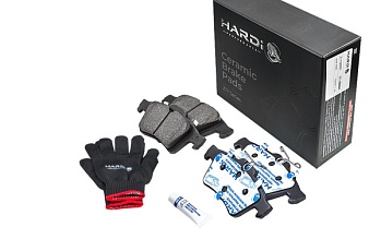 Задние керамические колодки Hardi Z17 Dual-Grip by Powerstop для Ford C-MAX CB3